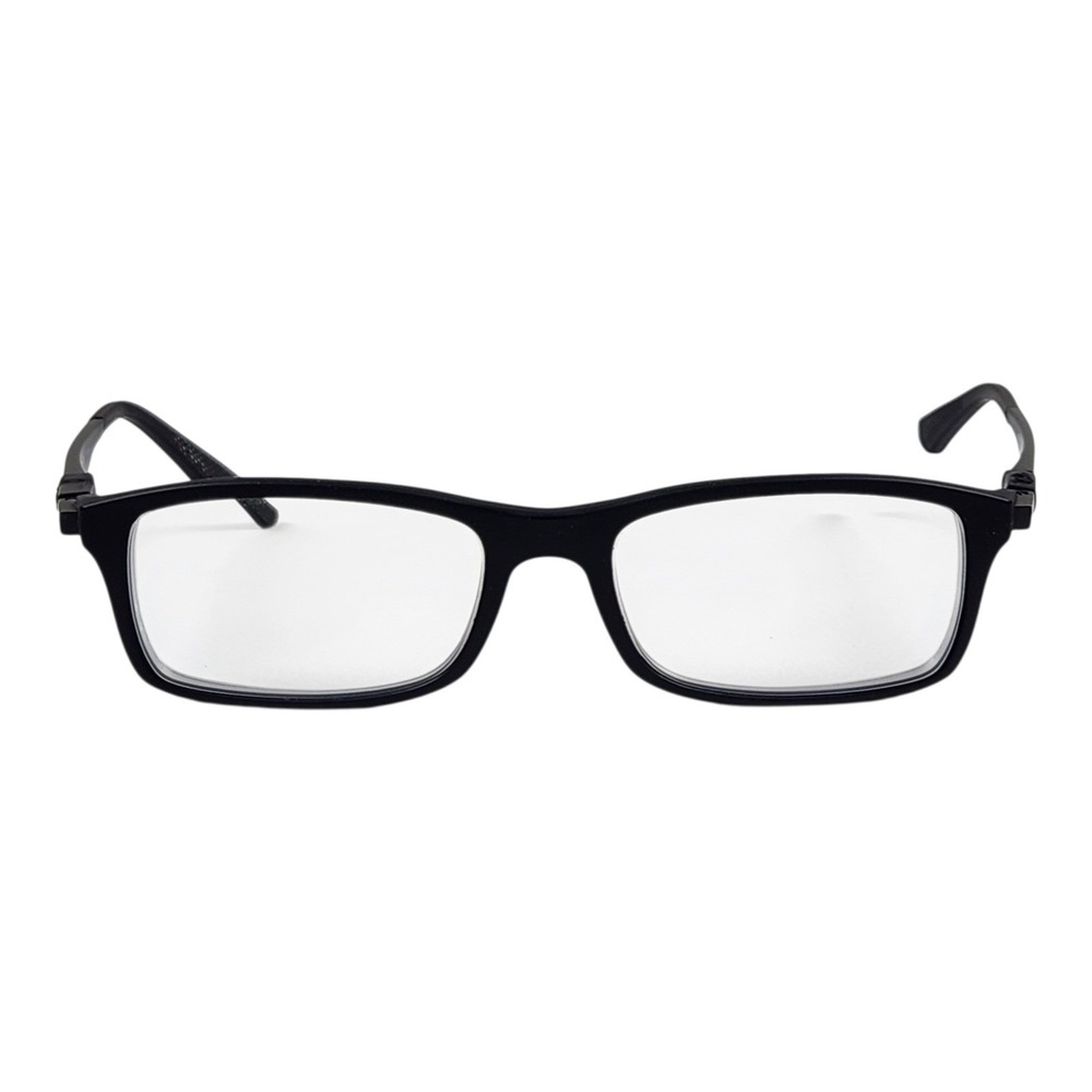 Ray Ban Optics Eyeglasses RB 7017 5196 54-17 Black Matte Rectangular Frames Men